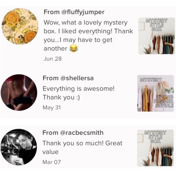 Mystery surprise reseller resale bundle box (10 pieces) - Picture 4 of 5